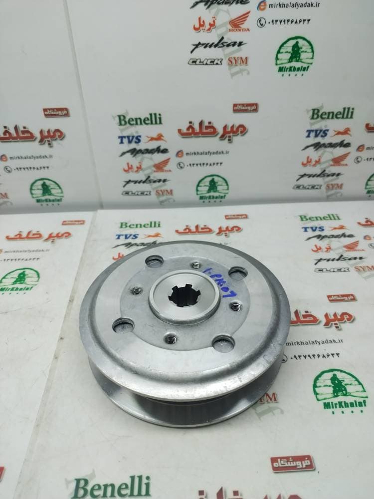 4 چهار شاخ کلاچ (دیسک زیر و رو) موتور پالس ns 150 ان اس و ls 135 ال اس و بوکسر (باکسر) اصلی (4 پیچ) — تصویر ۲