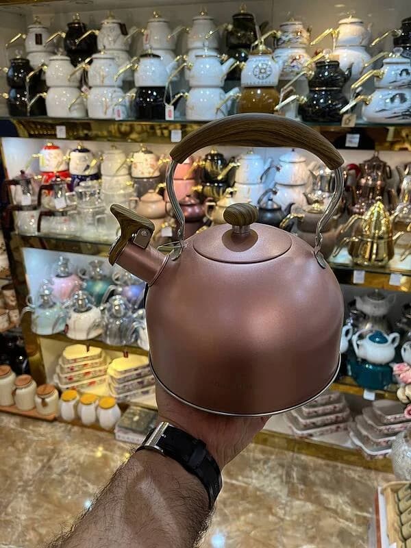 کتری درب دار سوتی رزگلد وارداتی