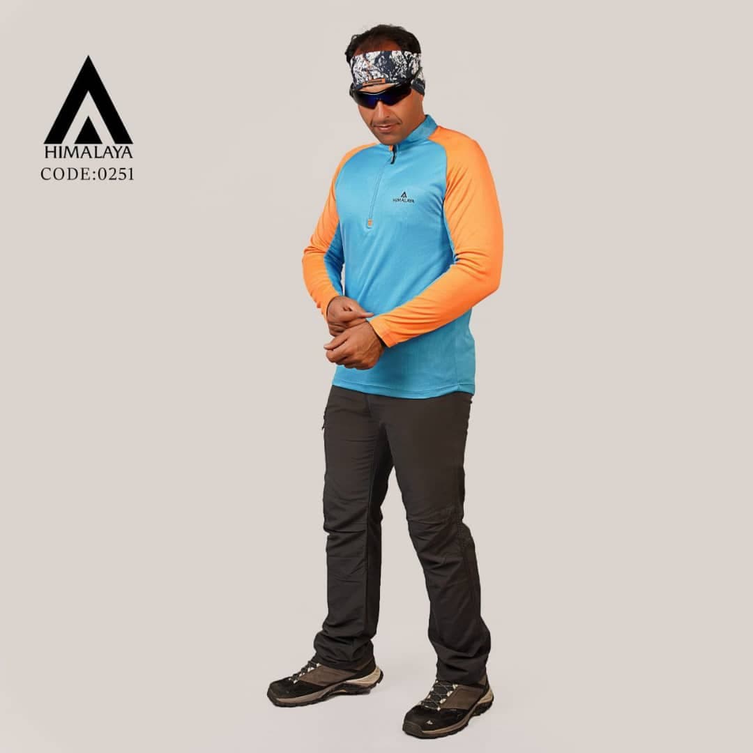 بلوز نیم زیپ مردانه Himalaya کد 0251 — تصویر ۲