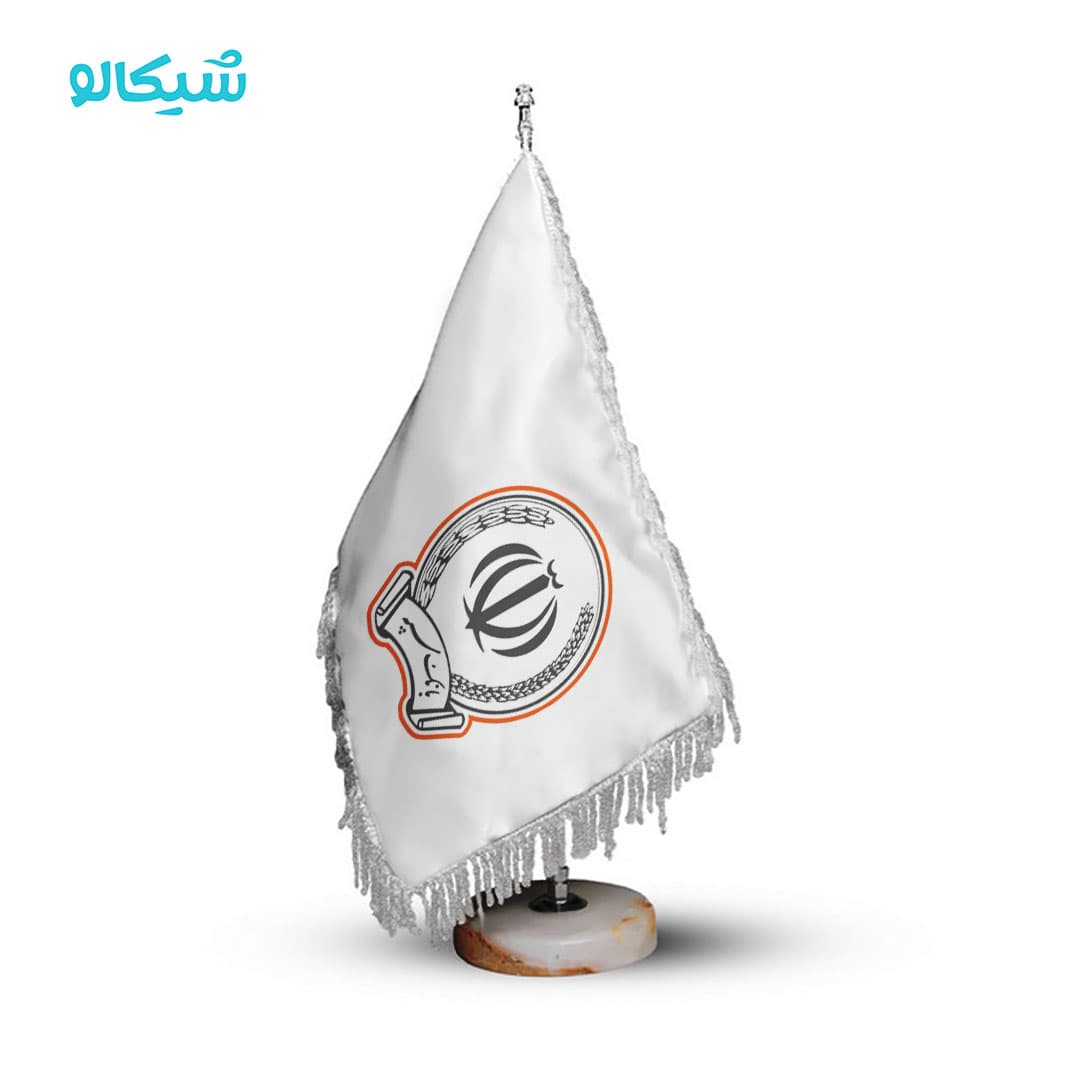 پرچم رو میزی طرح بانک سپه