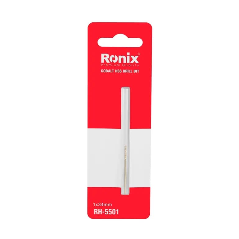 مته 5% کبالت سایز 1 میلی‌متر رونیکس مدل RH-5501 — تصویر ۵