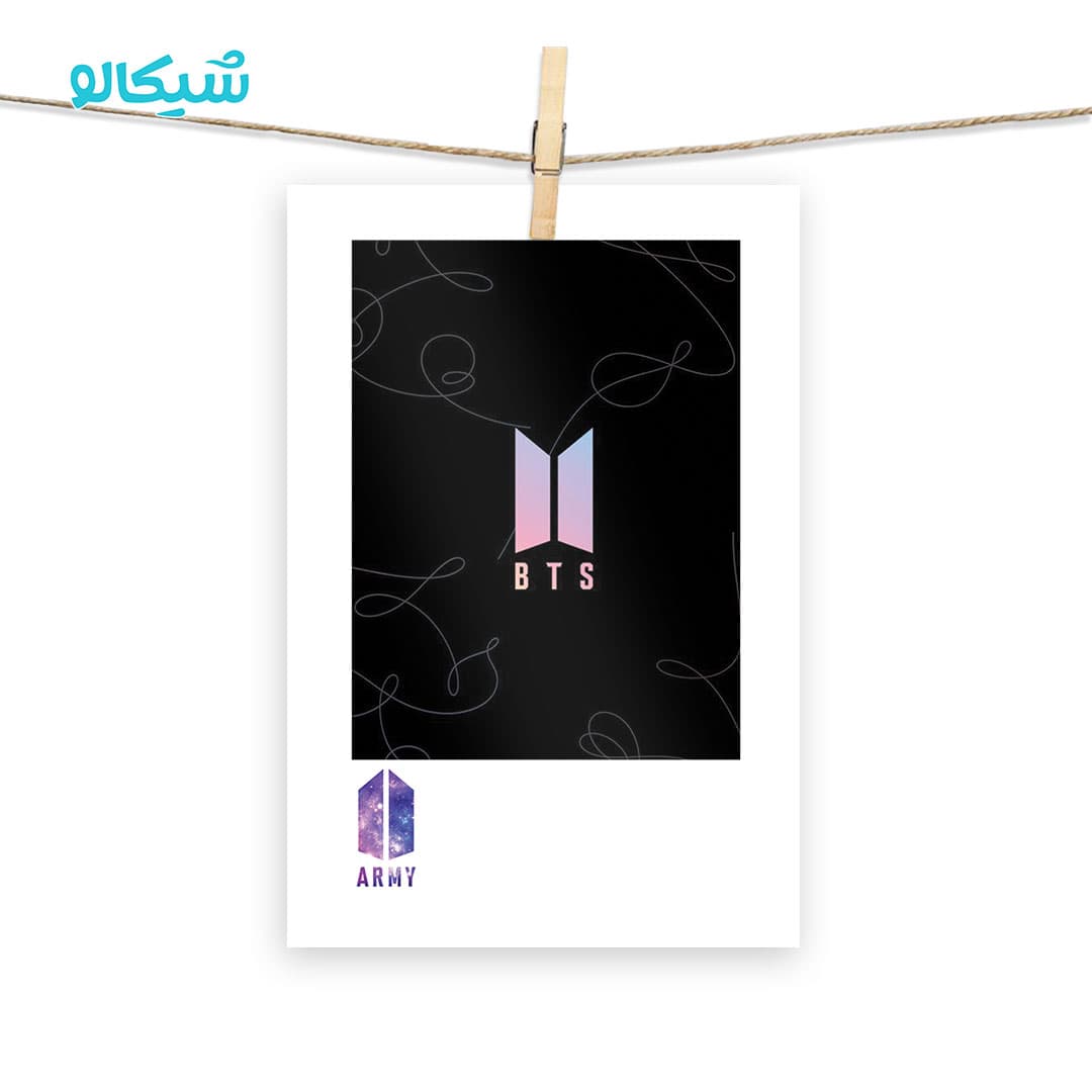 پولاروید لوگو bts