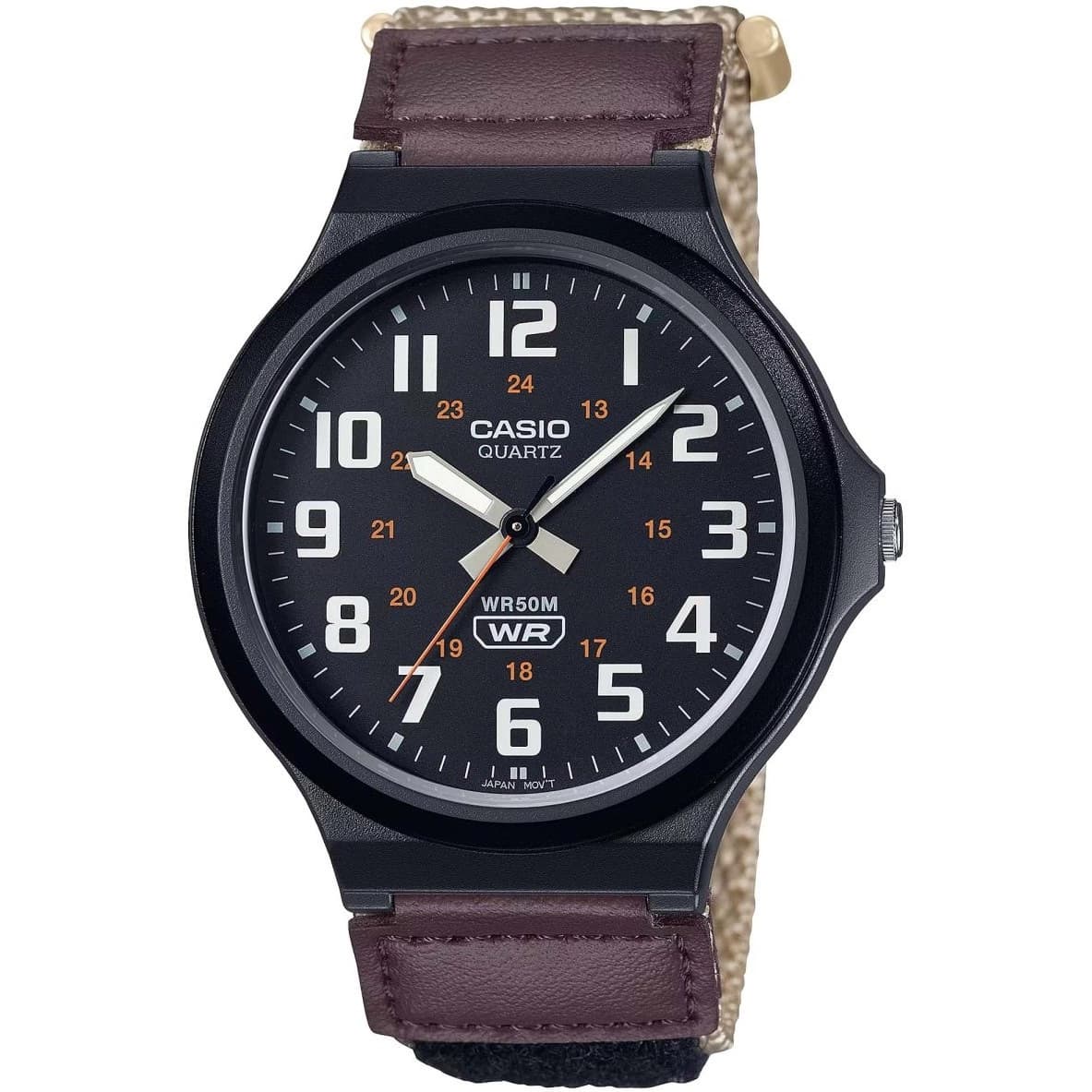 ساعت مچی مردانه کاسیو مدل CASIO MW-240B-5BV (اورجینال شناسنامه دار)