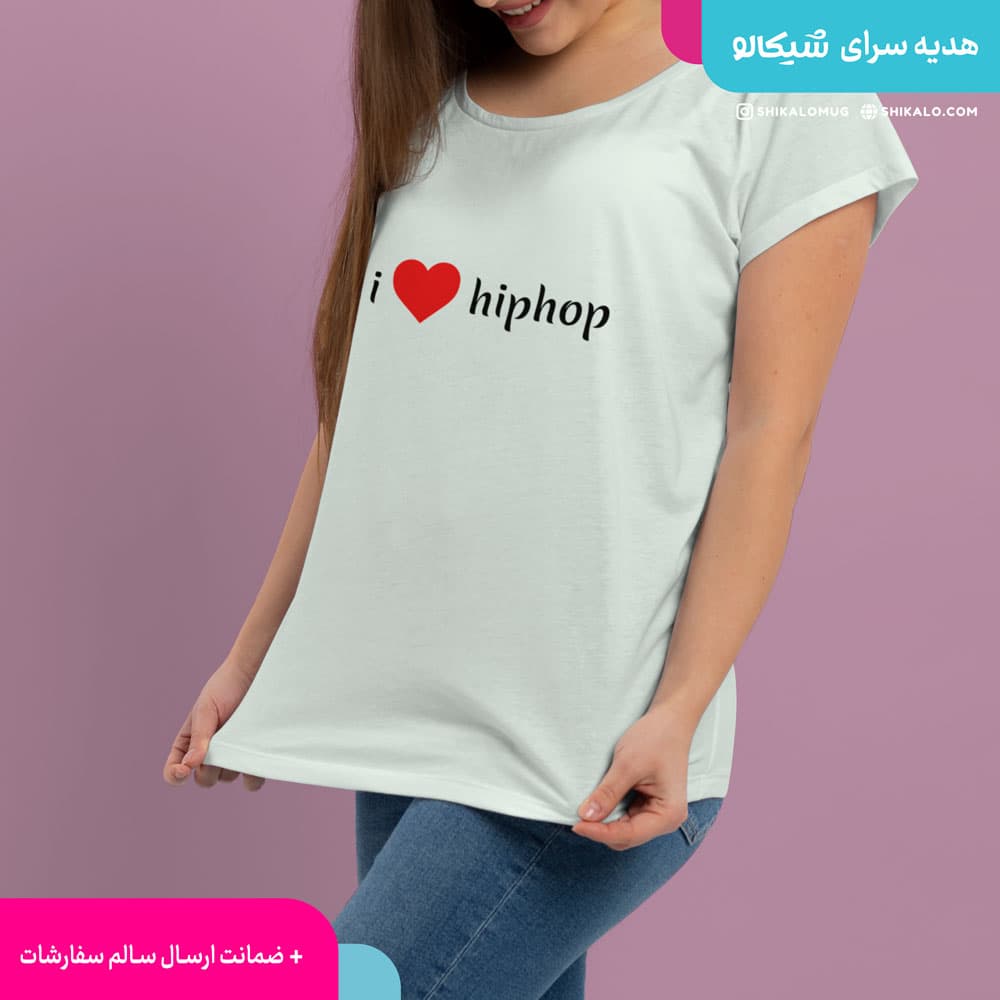 تیشرت طرح هیپ هاپ — تصویر ۴