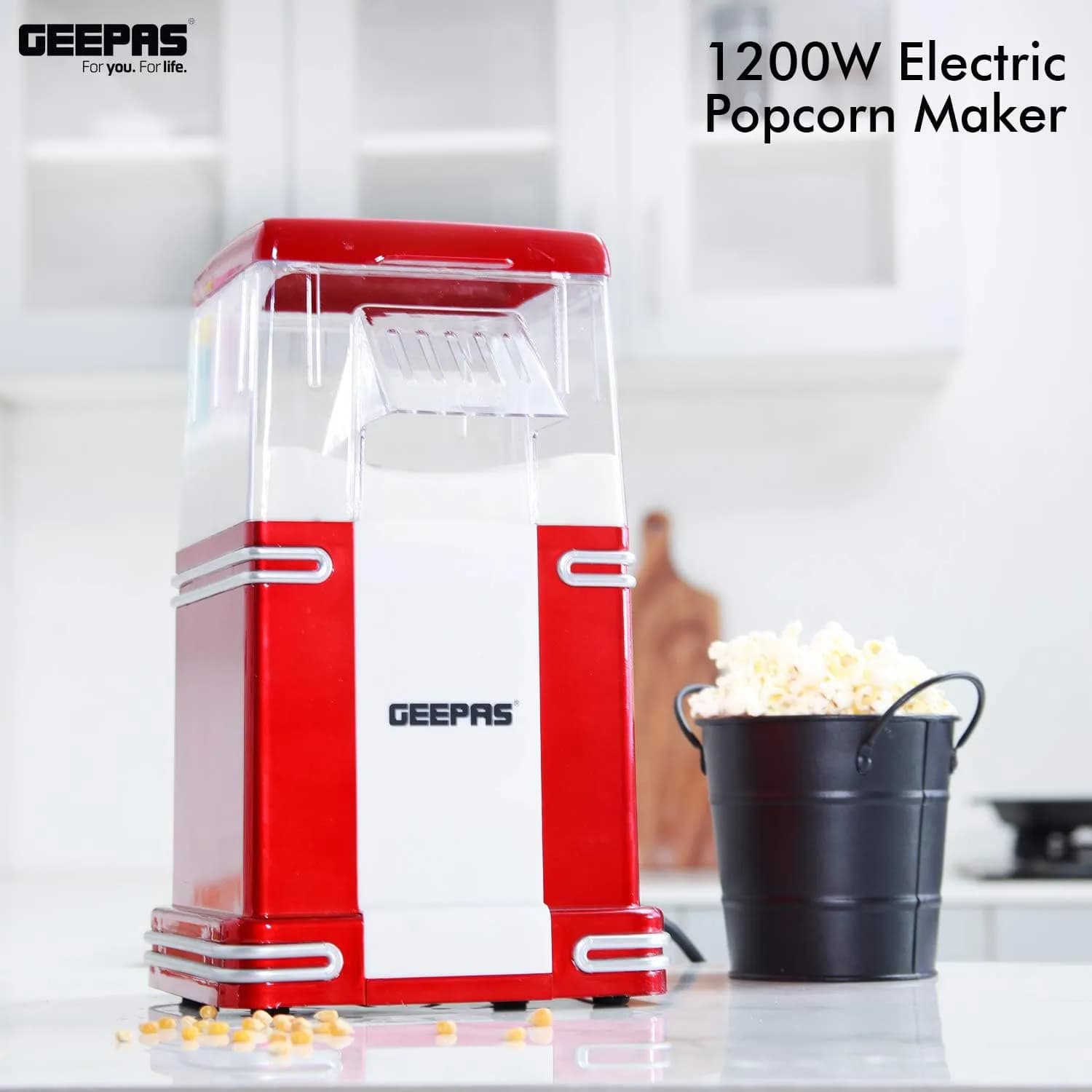 پاپ کورن ساز جیپاس مدل GEEPAS GPM41502UK (اصل) — تصویر ۲
