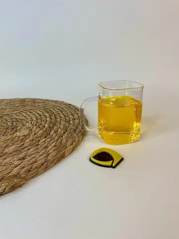 لیوان مربعی متوسط ساده دسته دار پیرکس — تصویر ۳