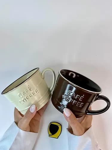 ماگ سرامیکی روستیک CAFE COFFEE — تصویر ۲