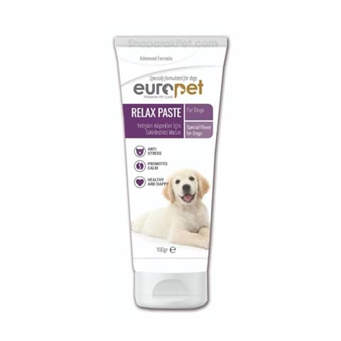 خمیر ریلکسی سگ یوروپت Europet Relax Paste وزن 100 گرم