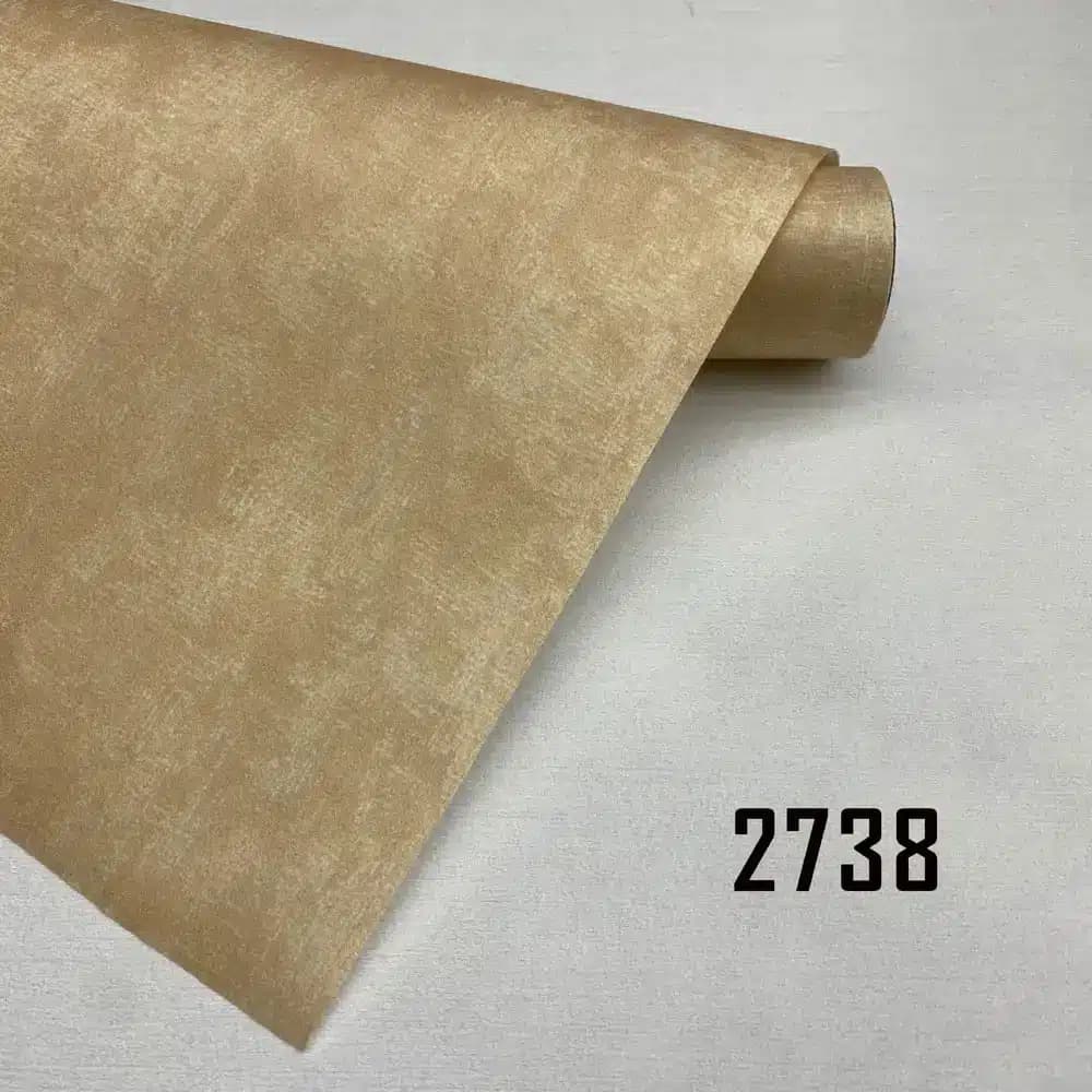 کاغذ دیواری طلایی طرح پتینه کد 2738