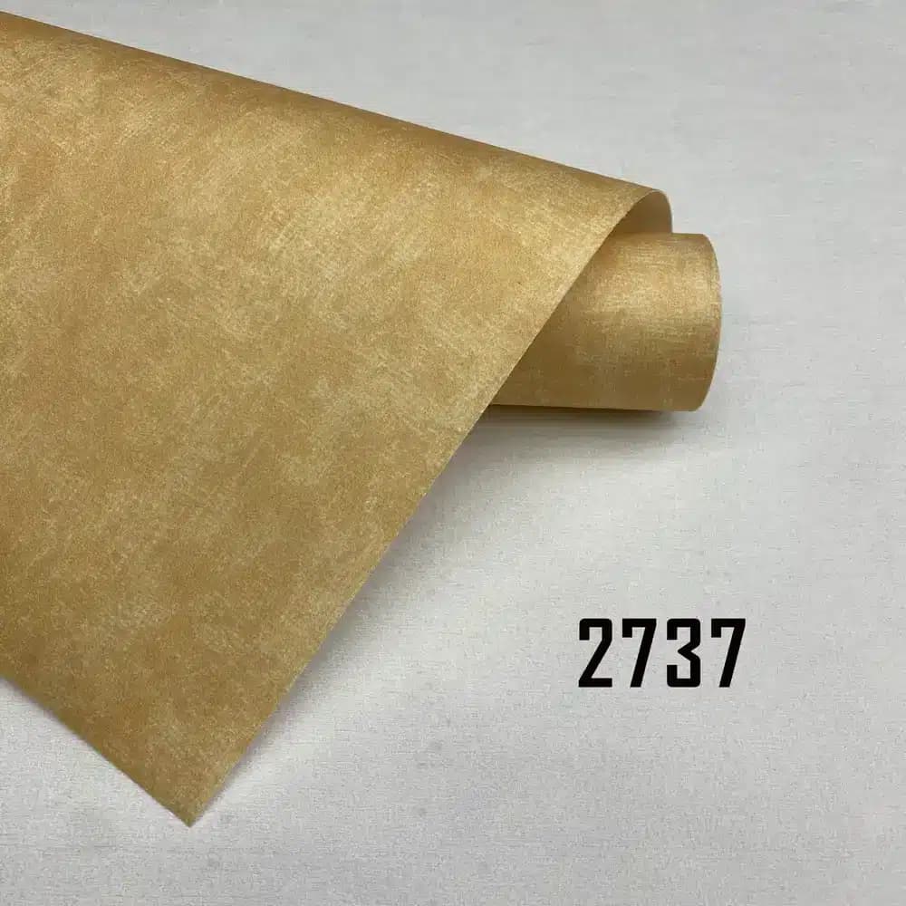 کاغذ دیواری طلایی طرح پتینه کد 2737