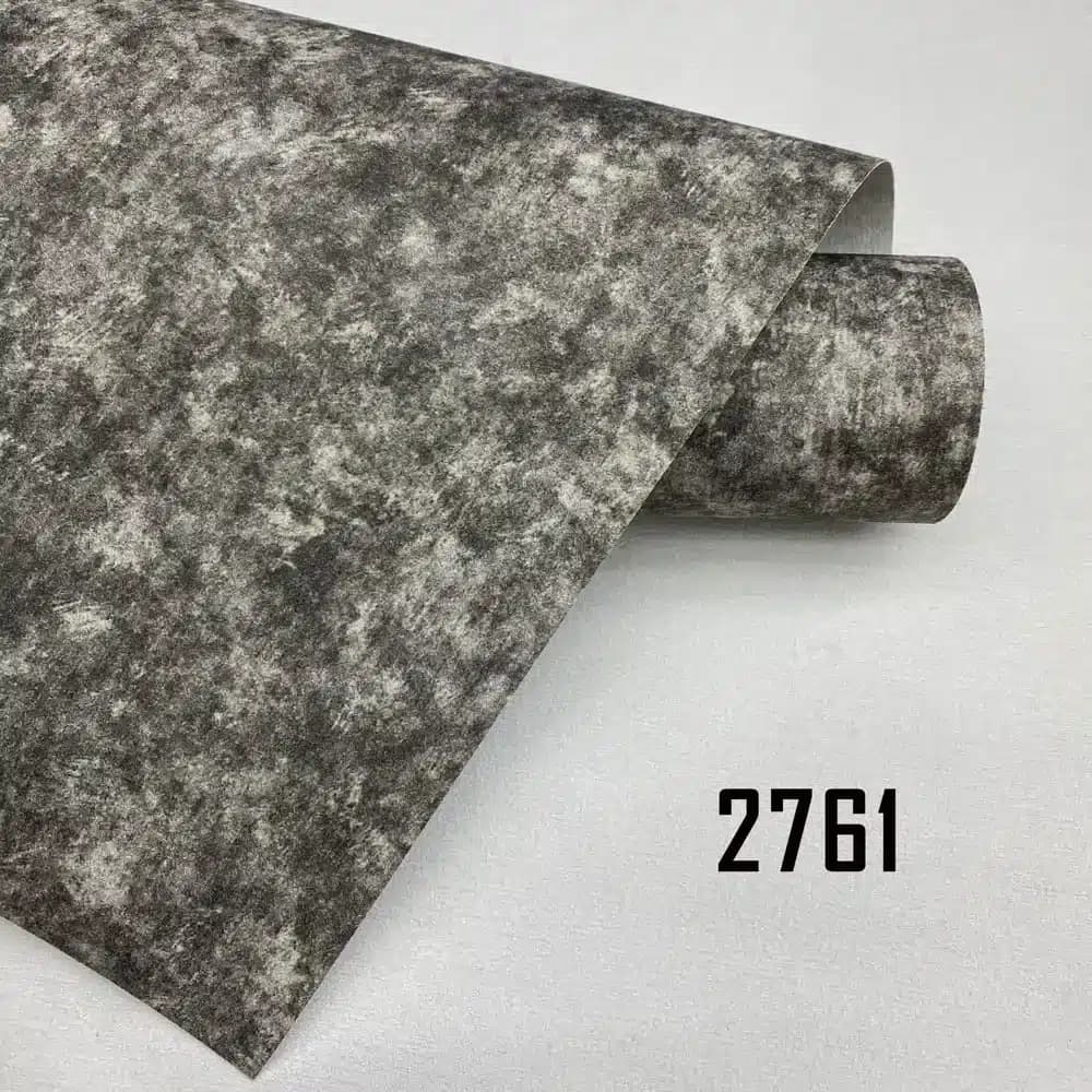 کاغذ دیواری خاکستری طرح پتینه کد 2761