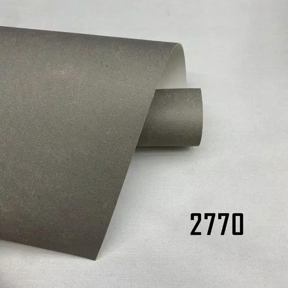 کاغذ دیواری طوسی ساده کد 2770