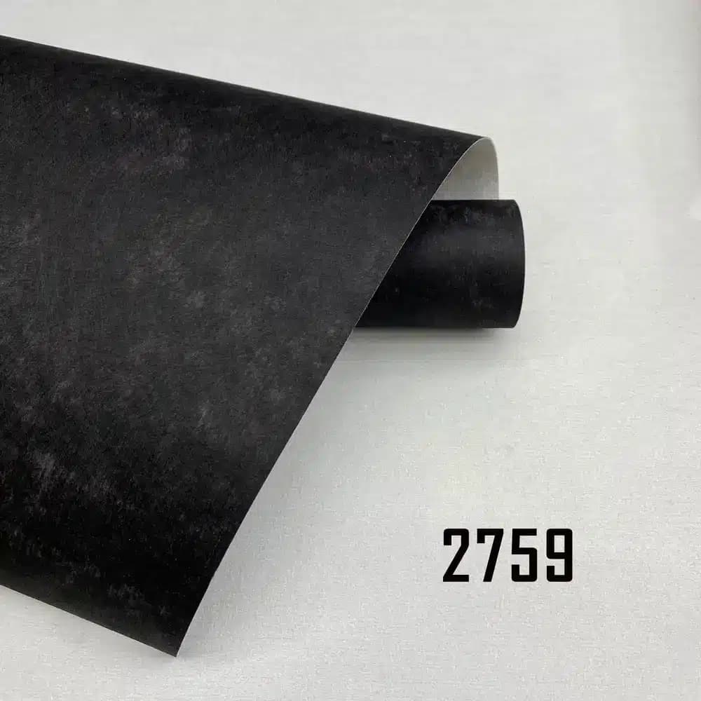 کاغذ دیواری مشکی ساده کد 2759