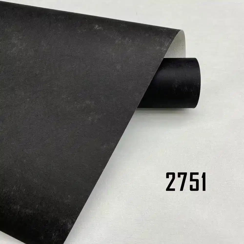 کاغذ دیواری مشکی ساده کد 2751