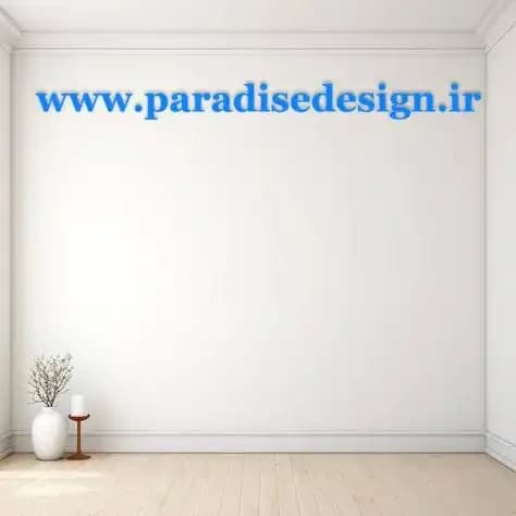 کاغذ دیواری سفید ساده