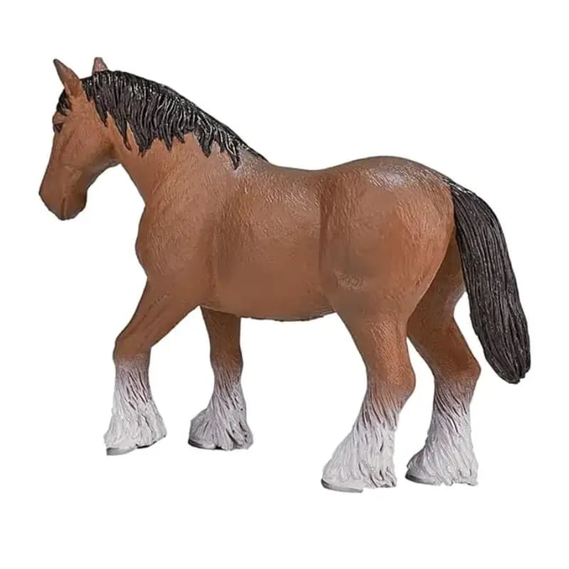 فیگور اسب Clydesdale برند mojo کد 381084 — تصویر ۳