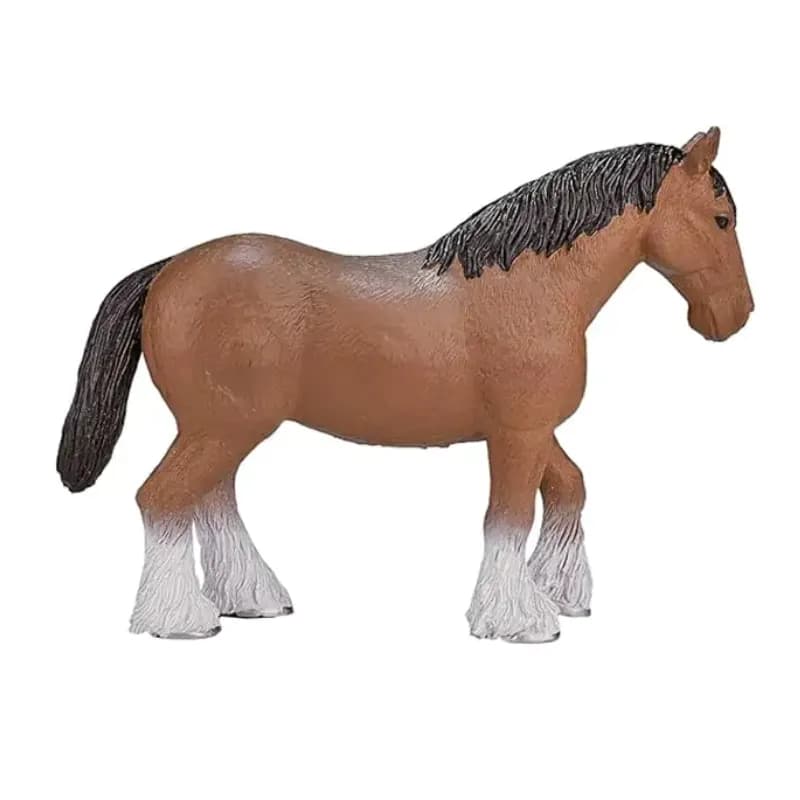 فیگور اسب Clydesdale برند mojo کد 381084 — تصویر ۲
