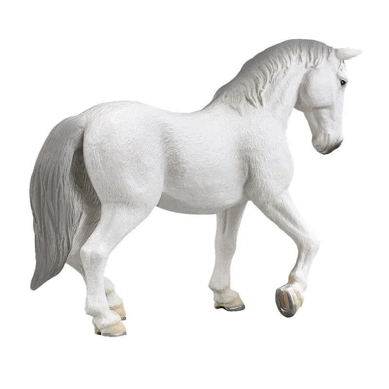 فیگور اسب سفید ماده Lipizzaner برند mojo کد 387074 — تصویر ۴