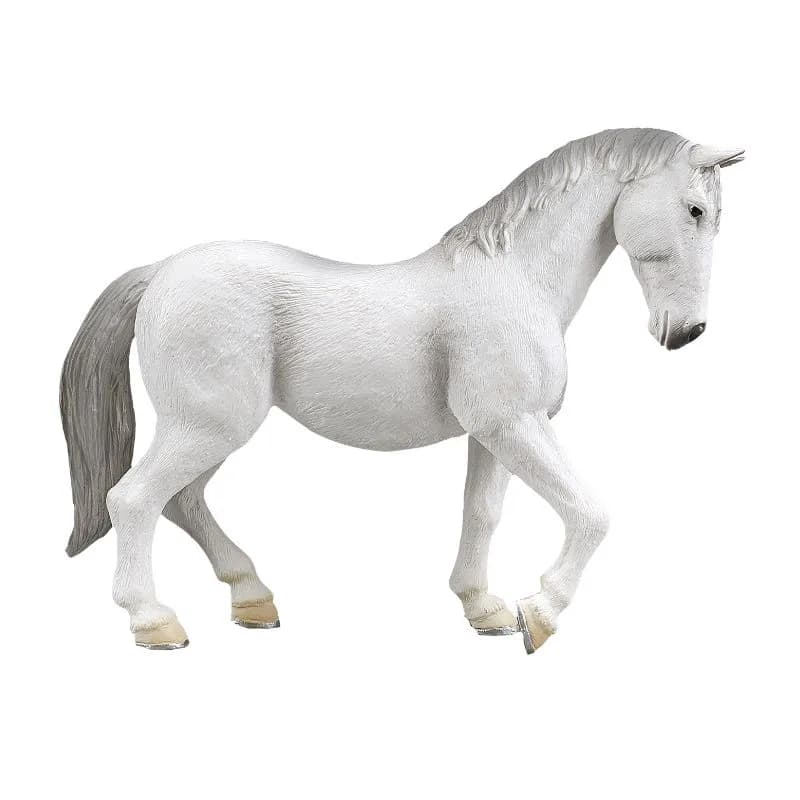 فیگور اسب سفید ماده Lipizzaner برند mojo کد 387074 — تصویر ۳