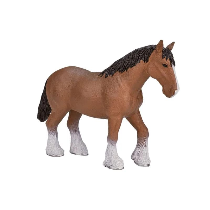 فیگور اسب قهوه ای Clydesdale برند mojo کد 387070