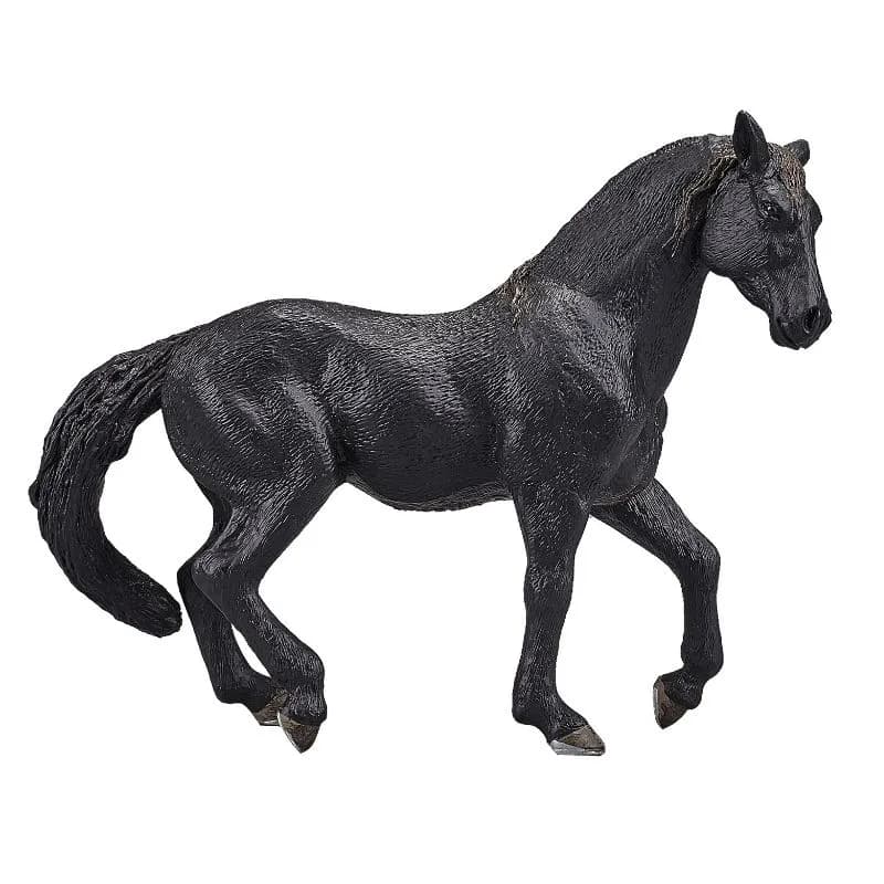 فیگور اسب سیاه اسپانیایی Andalusian Stallion برند mojo کد 387109 — تصویر ۳