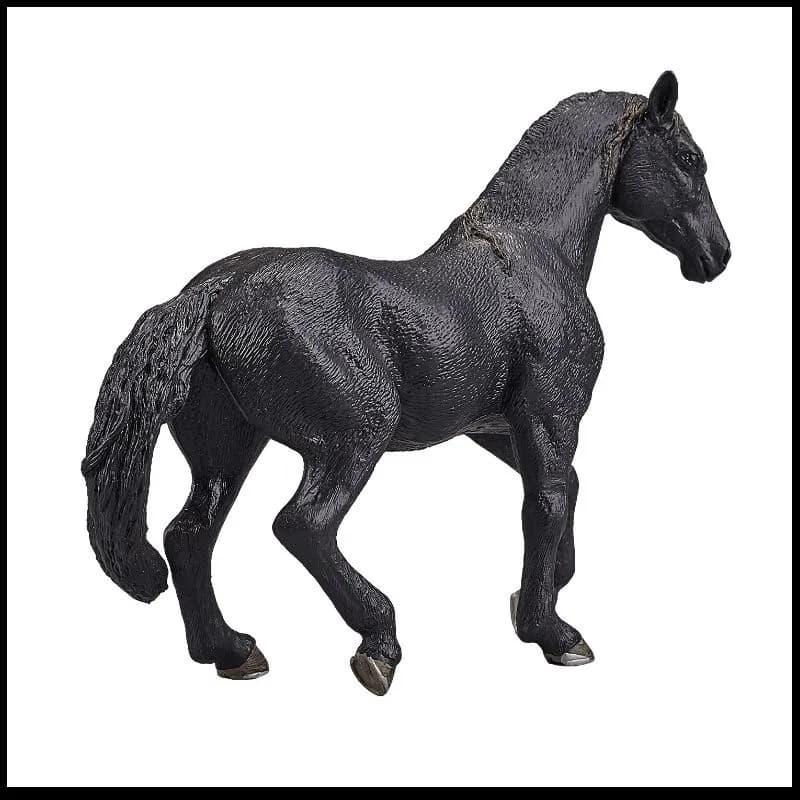 فیگور اسب سیاه اسپانیایی Andalusian Stallion برند mojo کد 387109 — تصویر ۲