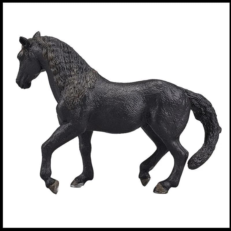 فیگور اسب سیاه اسپانیایی Andalusian Stallion برند mojo کد 387109 — تصویر ۴