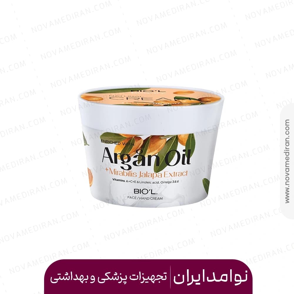 کرم کاسه ای بیول مغذی پوست حاوی عصاره آرگان و لاله عباسی 200میل