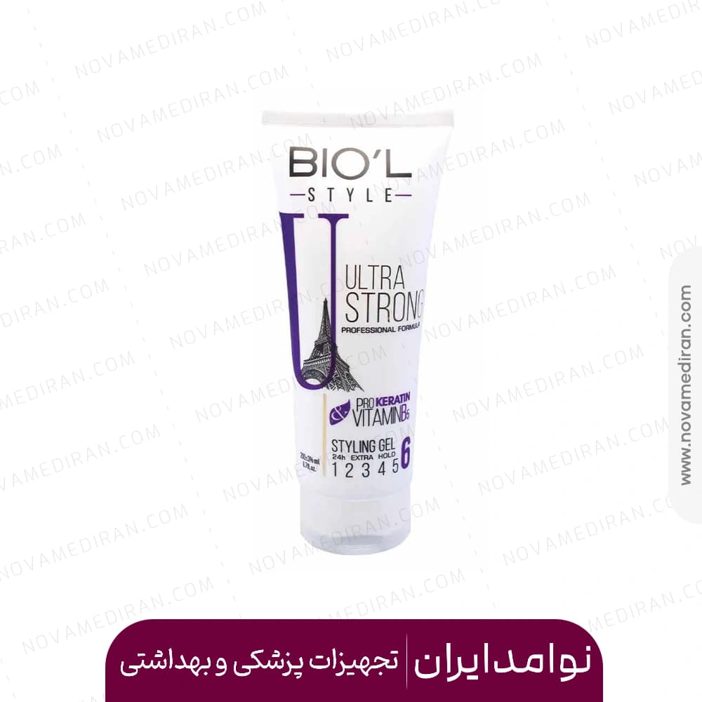ژل مو تیوپی الترا بیول حجم 200 میل