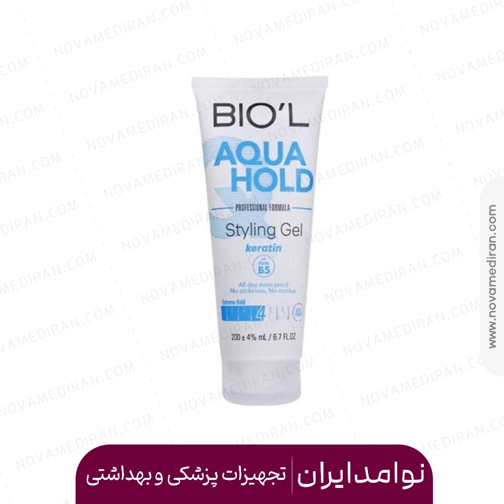 ژل مو تیوپی آکوا بیول حجم ۲۰۰ میل