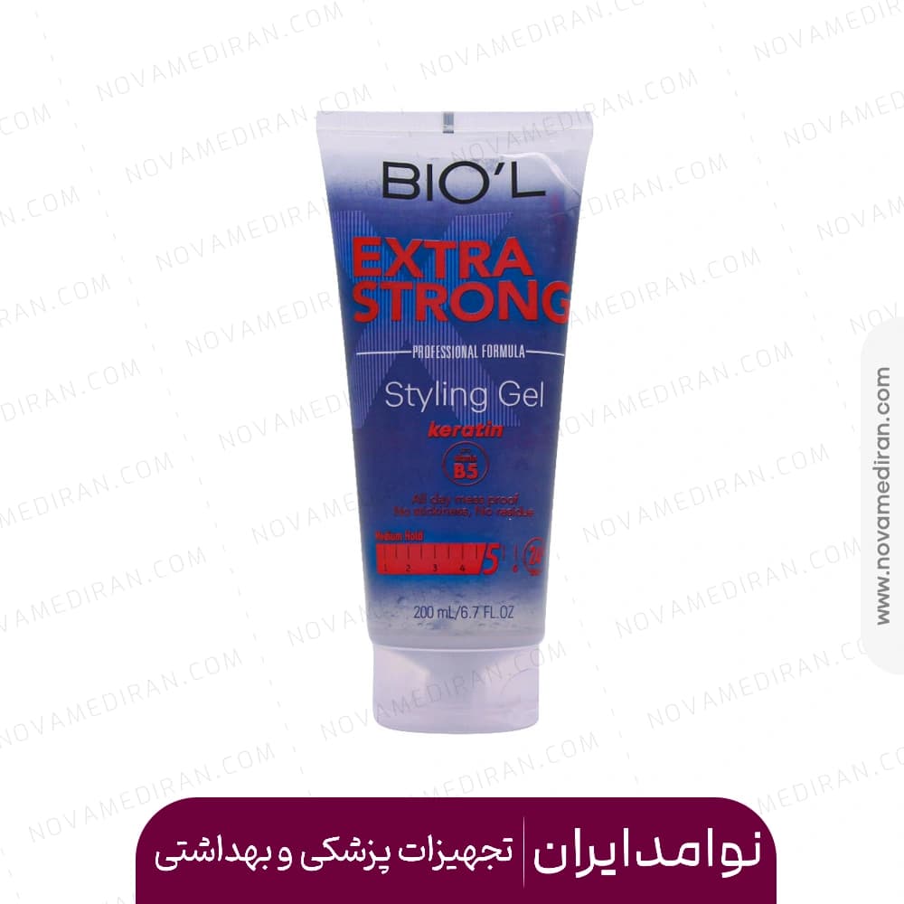 ژل مو تیوپی اکسترا بیول حجم 200 میلی لیتر