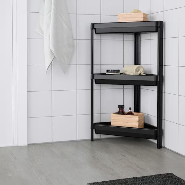 وسكن 33*33*71 سانت سه گوش مشكي ايكيا — تصویر ۲