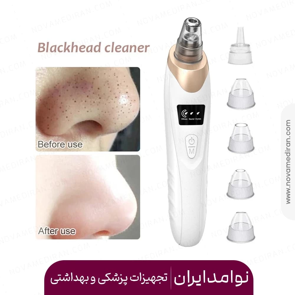 میکرودرم خانگی 5 سر فیلتردار مدل HY9 — تصویر ۳
