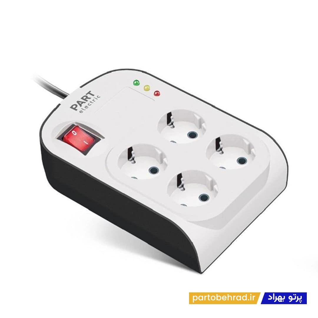 محافظ چهار خانه ارتدار با کلید و کابل 5 آنالوگ کامپیوتر مدل (پارت) پارت الکتریک