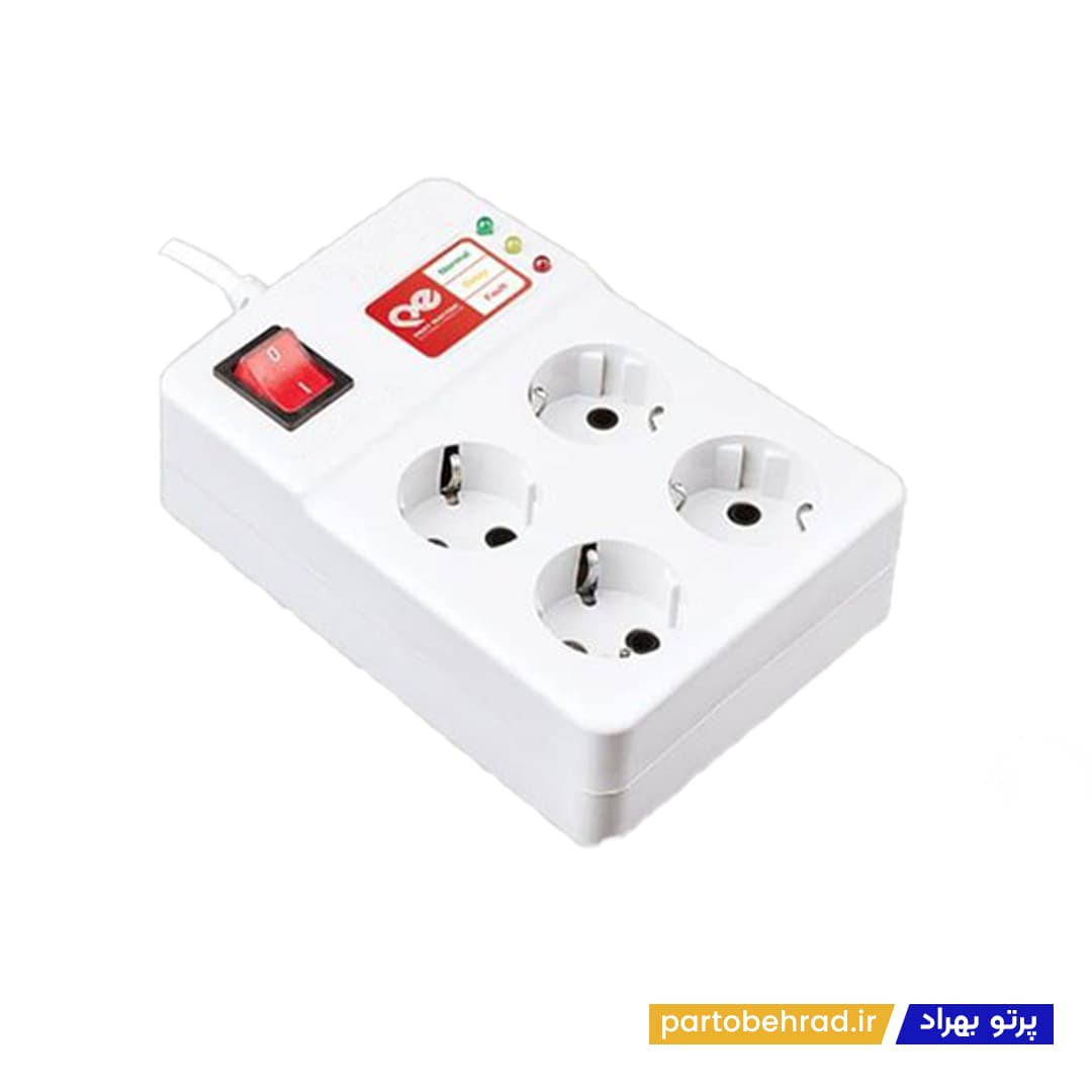 محافظ 4 خانه کامپیوتر آنالوگ کابل 1.8 متر پارت الکتریک