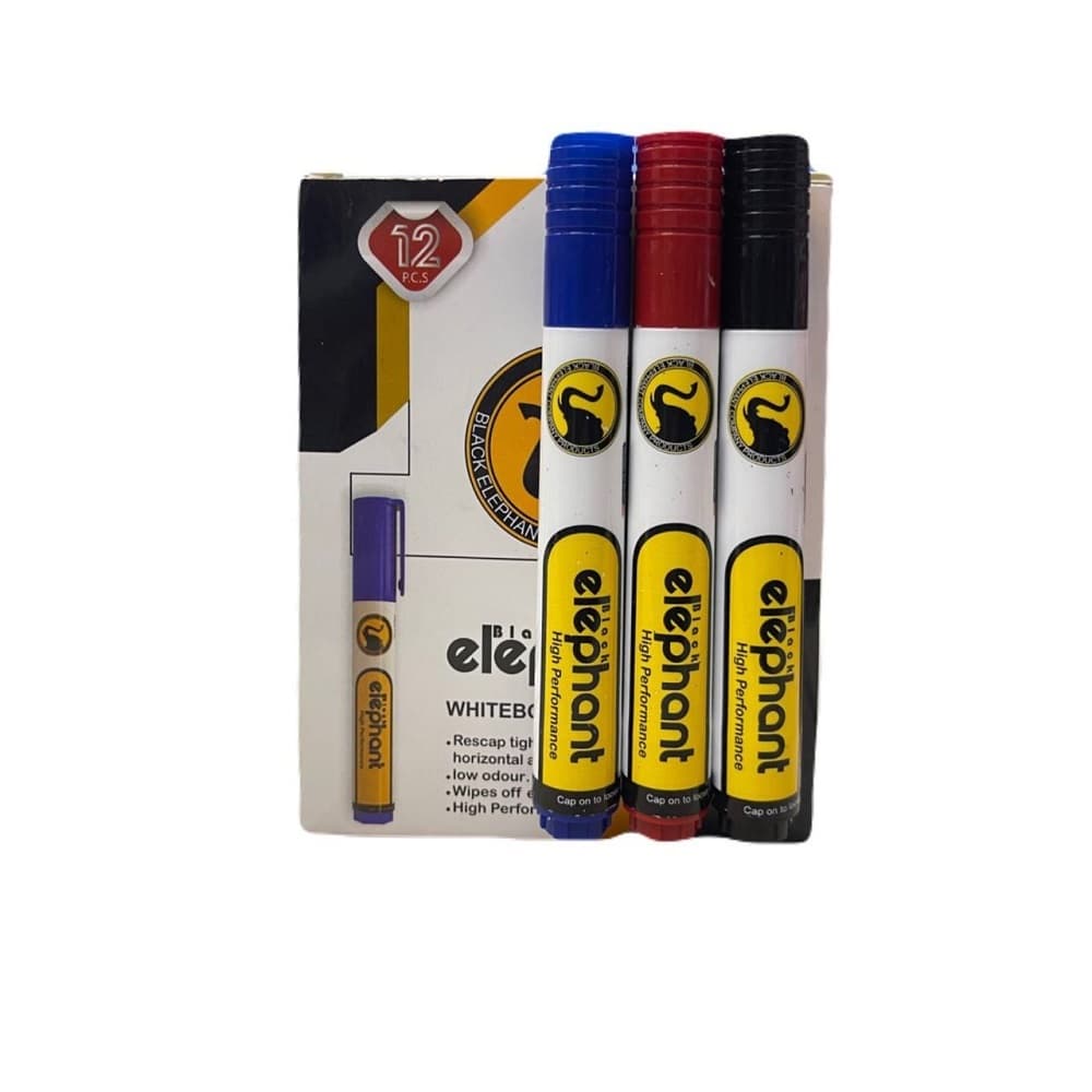 ماژیک وایت برد بلک الفنت نوک تخت Black Elephant — تصویر ۲
