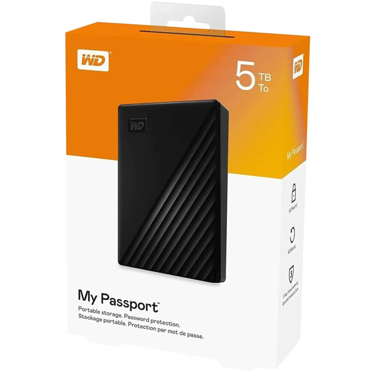هارد اکسترنال 5 ترابایت وسترن دیجیتال مدل Western Digital My Passport