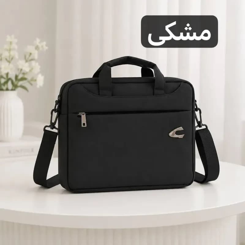 کیف اداری و لپ تاپ برزنت ابعاد 45 در 35 سانتیمتر — تصویر ۴