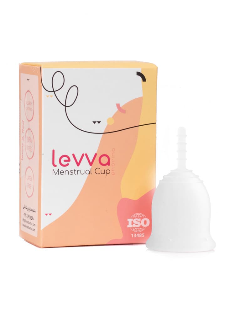 کاپ قاعدگی متوسط مدل حساس لیوا فارما Sensitive levva pharma