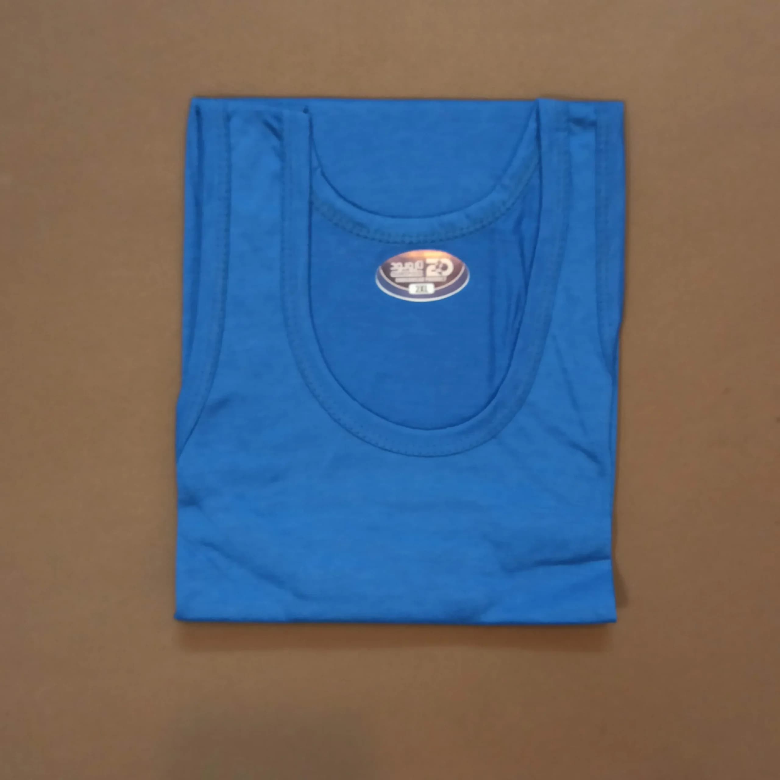 رکابی مردانه پنبهای بسته سه عددی رنگی سایز L تا 2XL — تصویر ۸