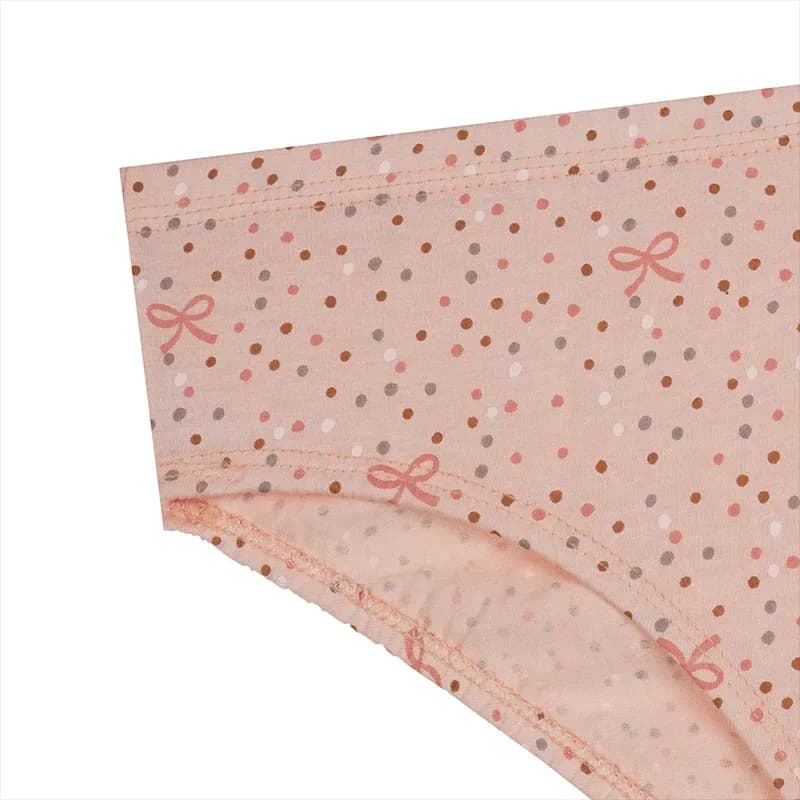 شورت زنانه اسلیپ نخ و پنبه جعبه ای طرح خالدار رنگی برند شارمین سایز L — تصویر ۴