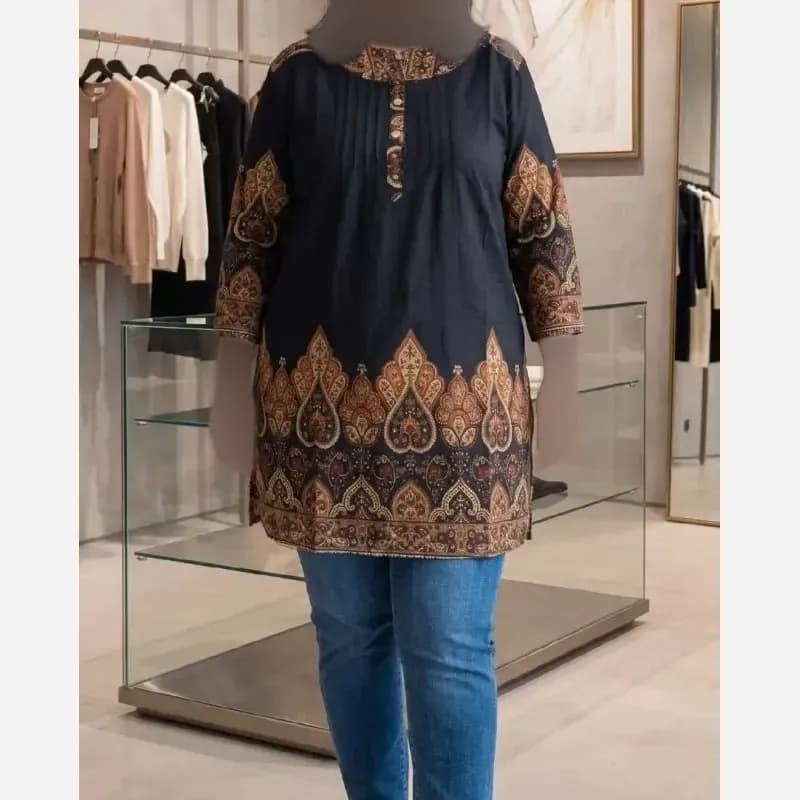 تونیک نخی اندونزی اورجینال سایز 40 تا 50 — تصویر ۳