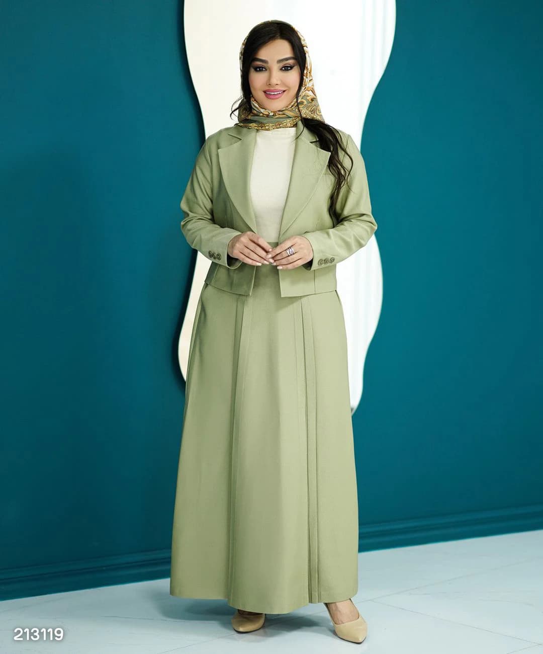 کت دامن مازراتی مدل بلورین