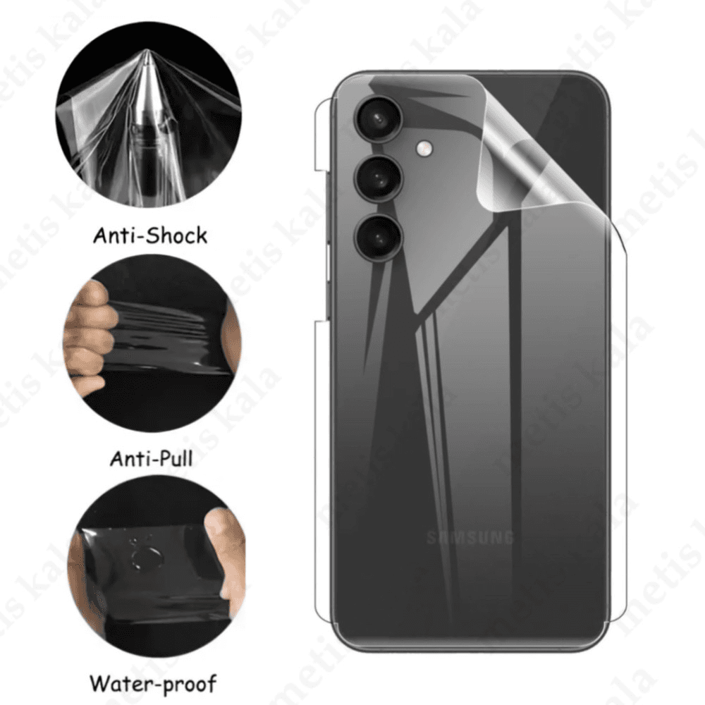 محافظ پشت Samsung A37 مدل 360 درجه شفاف — تصویر ۲