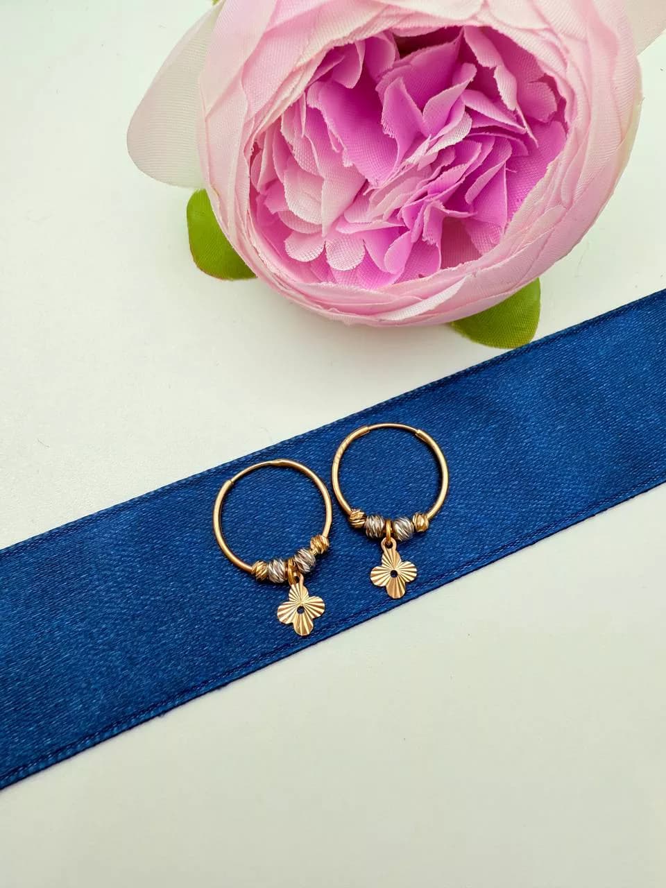 گوشواره حلقه ای ونکلیف تراش