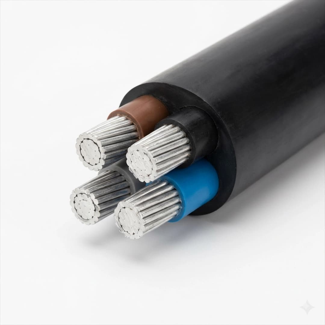کابل 16×4 آلومینیوم PVC (دفنی)