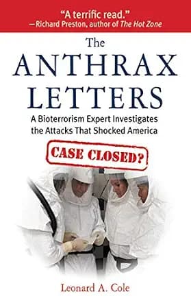 و دانلود نسخه کامل کتاب زبان اصلی The Anthrax Letters: A Bioterrorism Expert Investigates the Attack That Shocked America PDF | دانلود کتاب خارجی