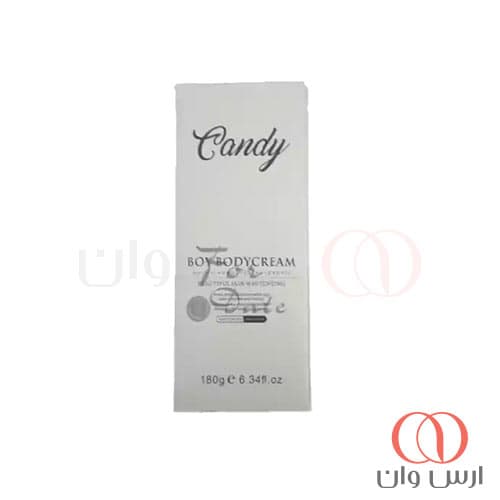 کرم سفید کننده نقاط تیره بدن کندی candy حجم 180 گرم