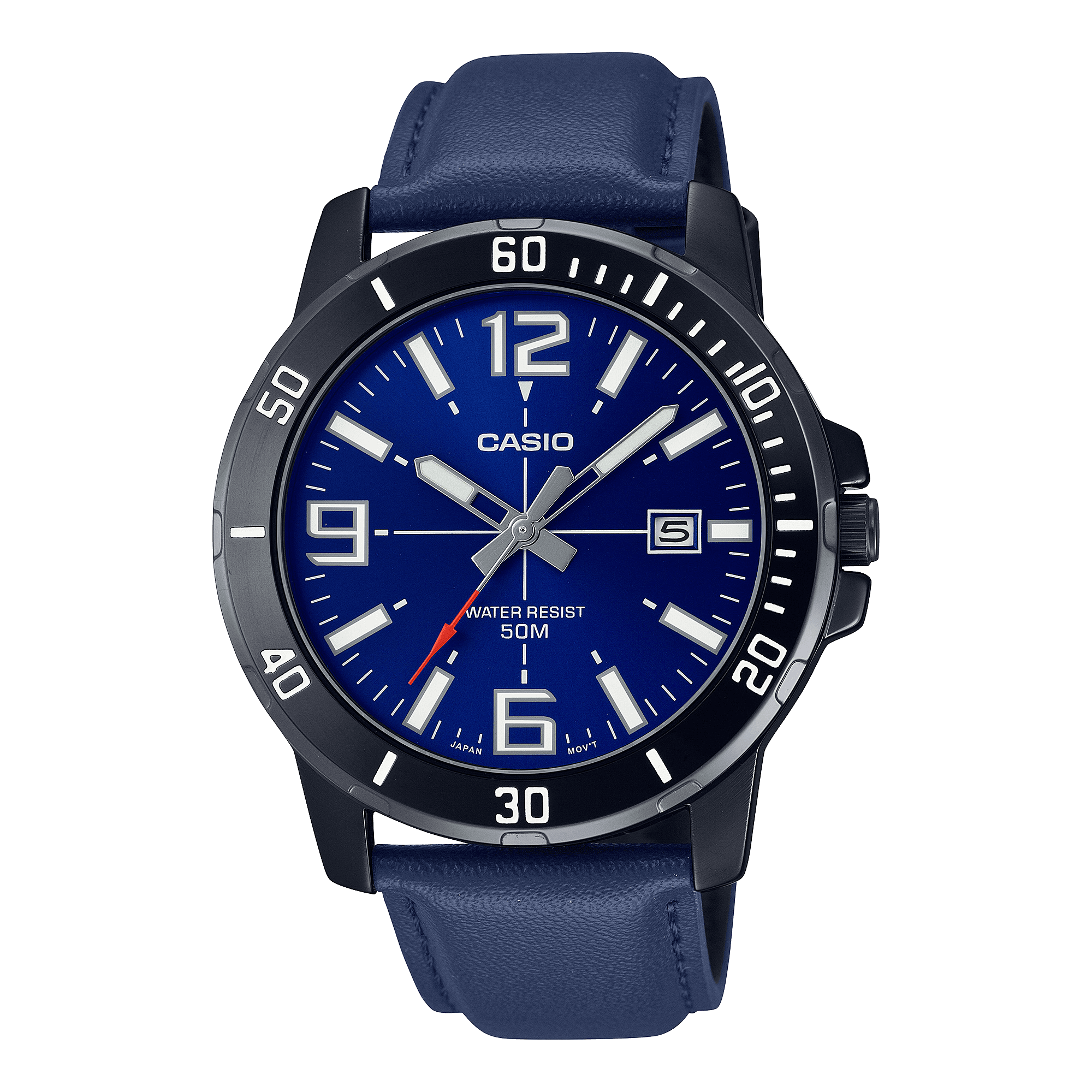 ساعت مردانه کاسیو مدل CASIO MTP-VD01BL-2BVUDF