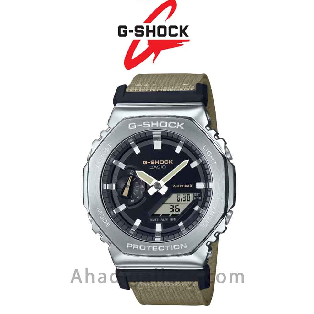ساعت مردانه کاسیو جیشاک مدل CASIO GM-2100C-5ADR — تصویر ۶